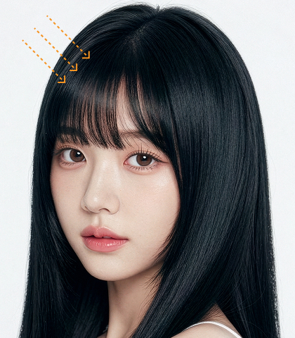 여성헤어라인