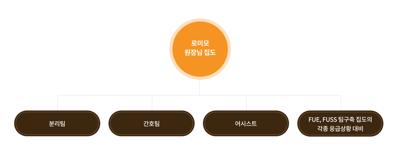 로미모 조직도